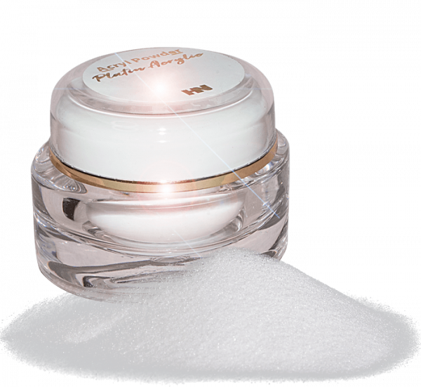 Platin Acrylic French Powder Classic White 20g