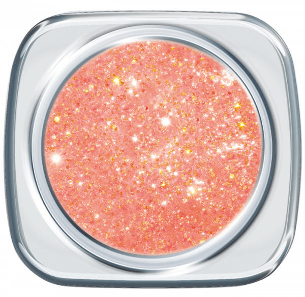 Glitter UV Gel Hot Apricot 218