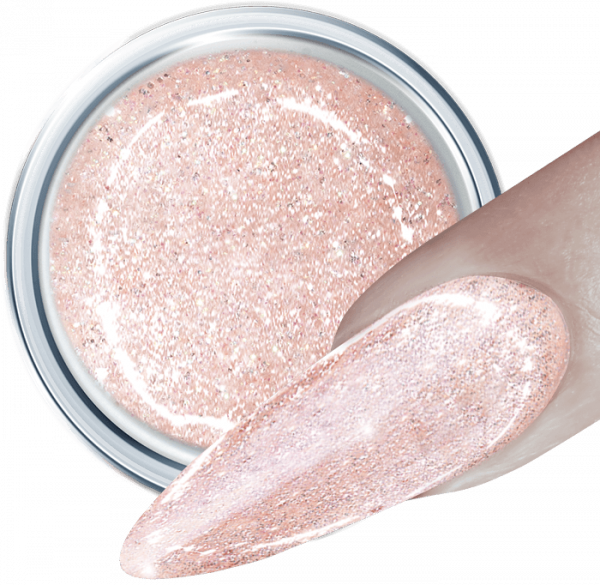Glitter UV Gel Nude Glow 119