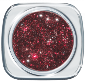 Glitter UV Gel Daring Red 365