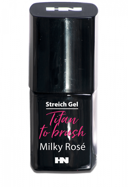 Titan to Brush Streich UV Gel Milky Rosé
