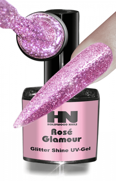 Glitter Shine UV Gel Rosé