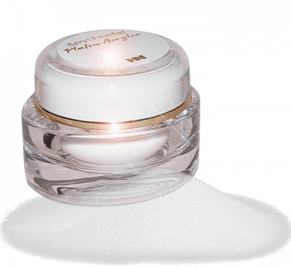 Platin Acrylic French Powder Soft White 20g