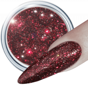 Glitter UV Gel Daring Red 365