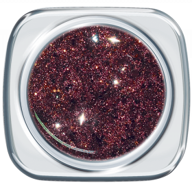 Glitter UV Gel Brilliant Abergine 366