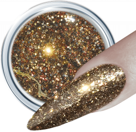 Glitter UV Gel Tasteful Gold 369