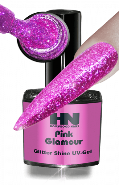 Glitter Shine UV Gel Pink