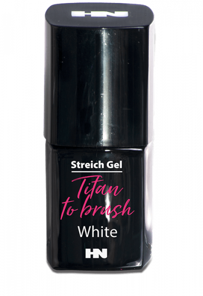Titan to Brush Streich UV Gel White