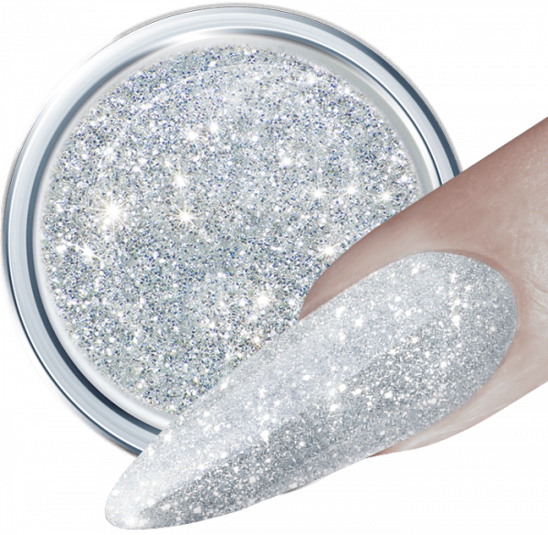 Glitter UV Gel Silver 00