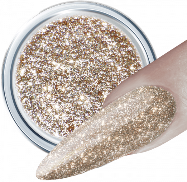Glitter UV Gel Champagne 02