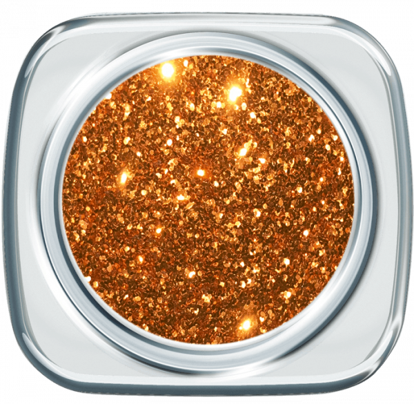 Glitter UV Gel 389 Spicy Orange 5g