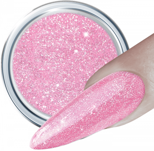 Glitter UV Gel Rose Pearl 180