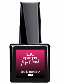 L.A. Queen Shellac Top Coat - Sparkling Glow