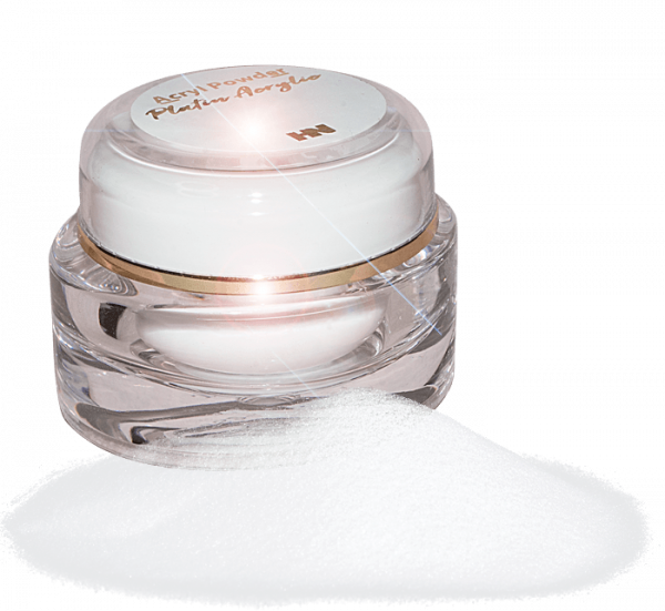 Platin Acrylic French Powder White