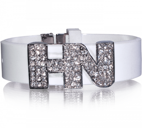 HN Armband Strass weiss
