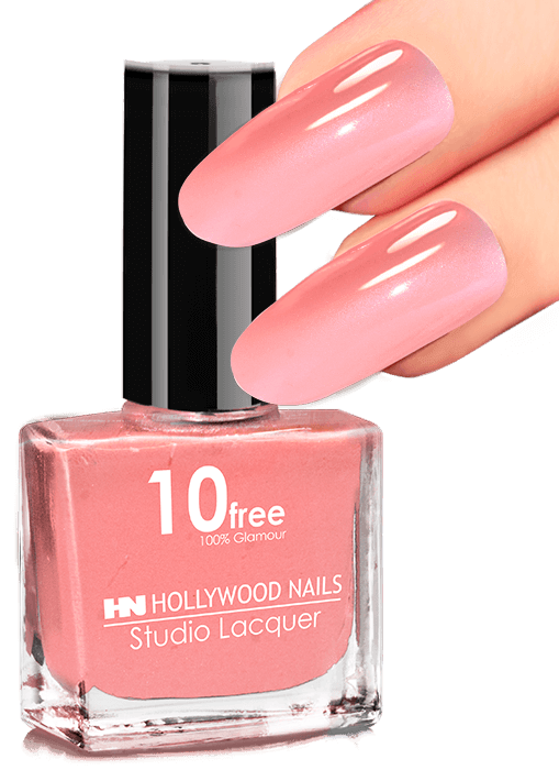 10free Veganer Nagellack Silky Apricot 10 Hollywood Nails