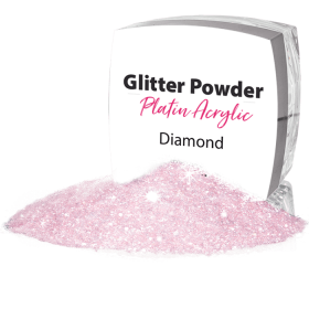 Platin Acrylic French Powder Glamour Rosa 6g