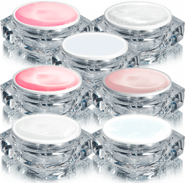 Titan French Gel UV Set 7 x 10 g