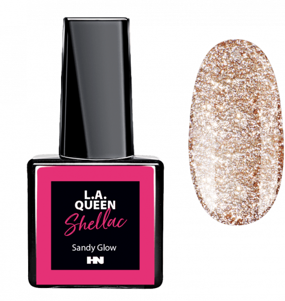 L.A. Queen UV Gel Shellac - Sandy Glow #31 15ml