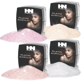 Platin Acrylic French Powder Glamour Set 4 x 6 g