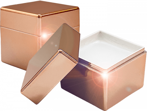 Lippenpflege Rosegold Würfel