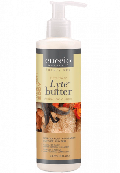 cuccio Lyte Body Butter Vanilla Bean Sugar 226g