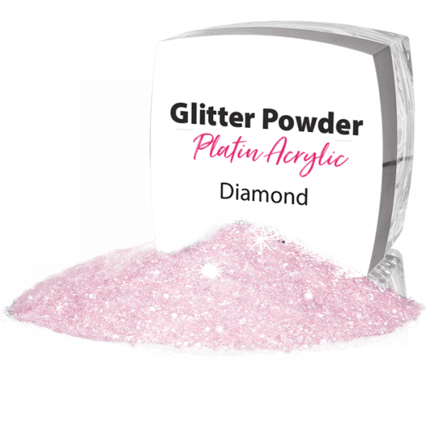 Platin Acrylic French Powder Glamour Rosa 6g