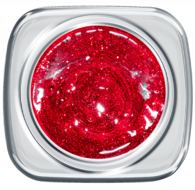 Glitter UV Gel 384 Crush Red 5g