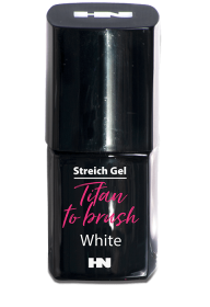 Titan to Brush Streich UV Gel White