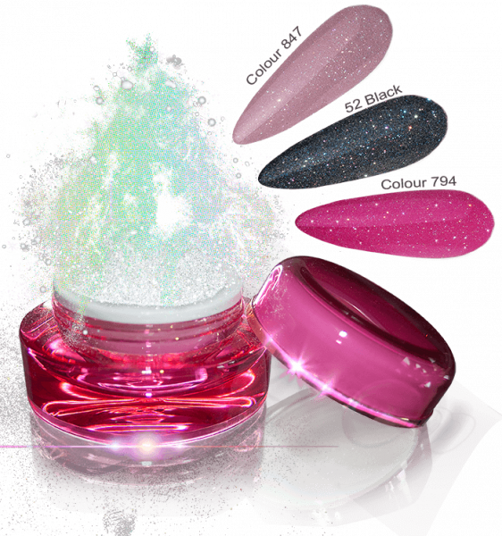 Glamour Dip Powder Mixed Sparkle