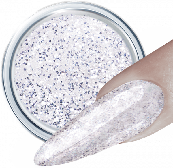 Glitter UV Gel White Diamonds 98