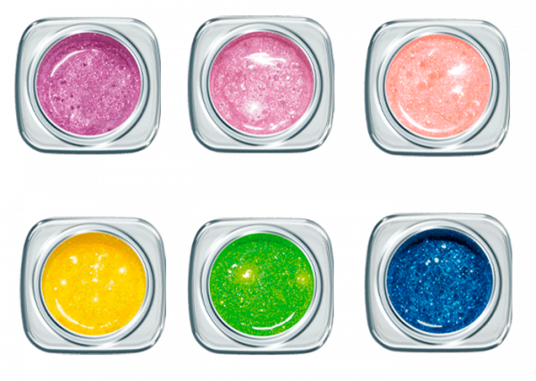 Glitter UV Gel Set Colourful Glam